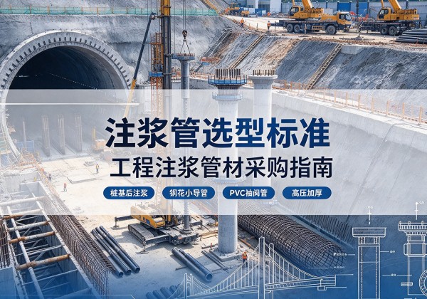 桃城注浆管选型标准